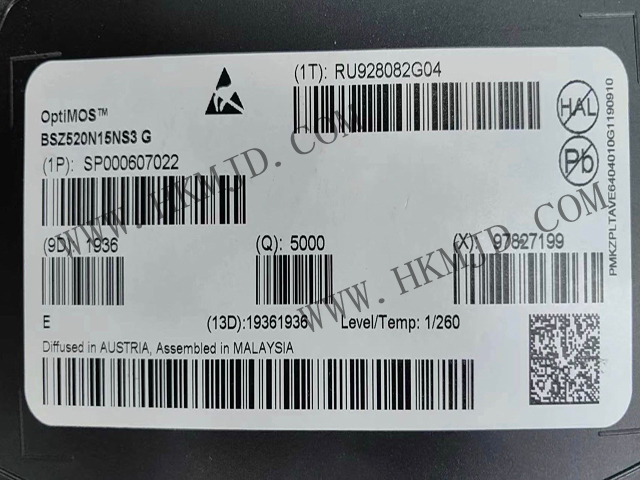 汽車級功率MOSFET BSZ520N15NS3G - 適用于48V系統(tǒng)/電機(jī)驅(qū)動(dòng)/電源轉(zhuǎn)換