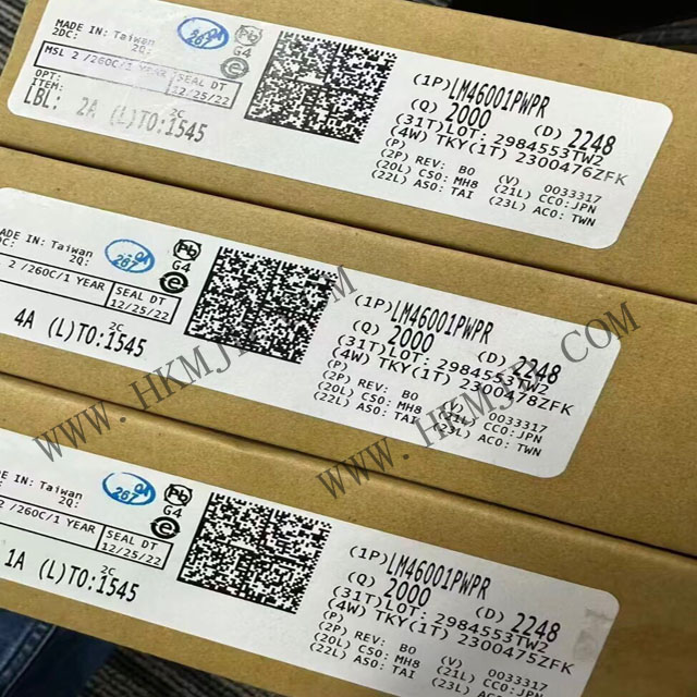 【技術(shù)資料】（TI）LM46001PWPR 3.5 至 60V、1A 同步降壓轉(zhuǎn)換器