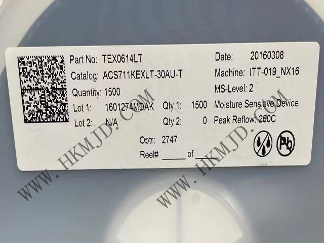 Allegro ACS711KEXLT-30AU 霍爾效應(yīng)線性電流傳感器，帶過流故障輸出，適用于隔離應(yīng)用